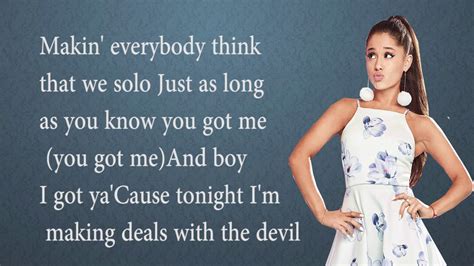 ariana grande side to side lyrics